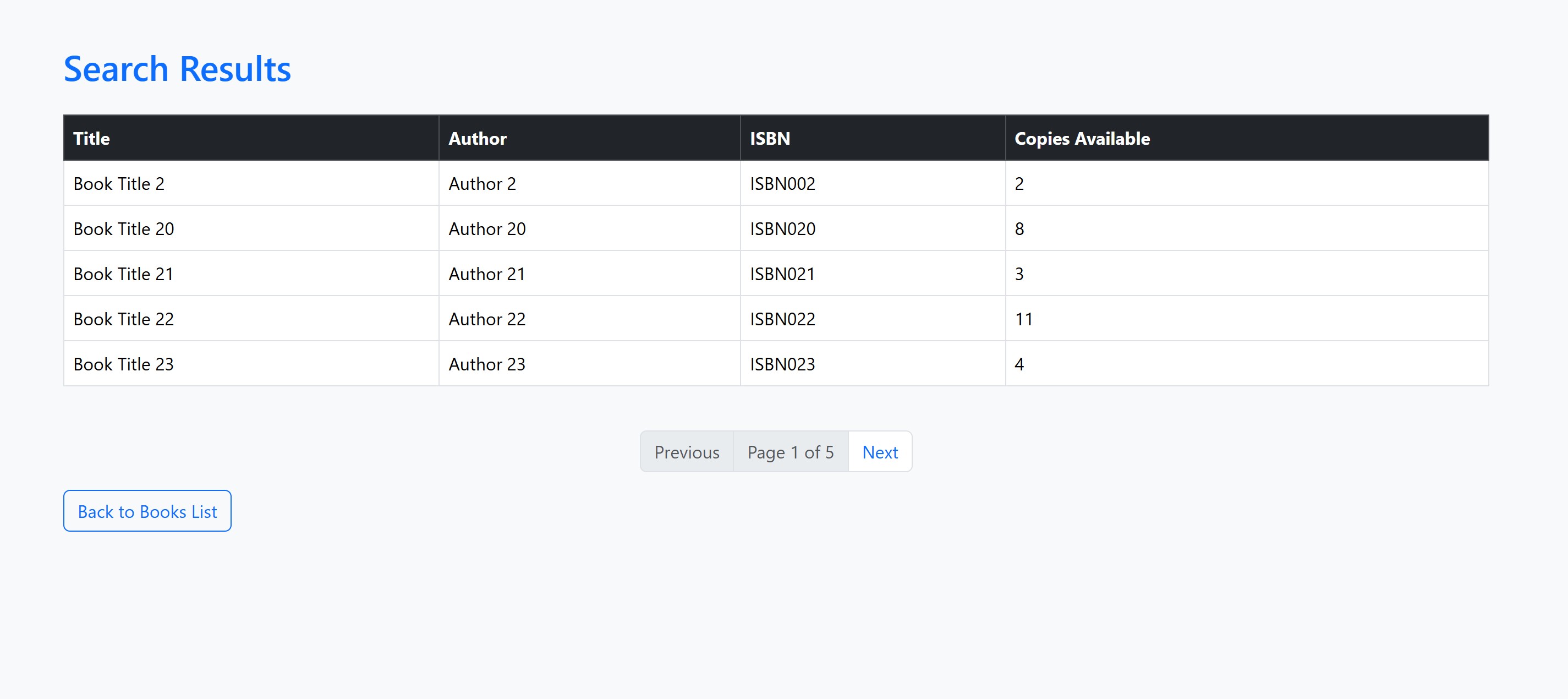 Search Books